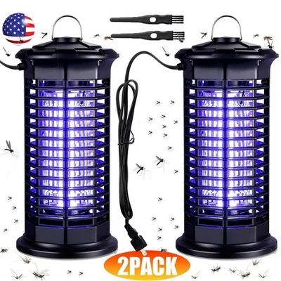 Electric Mosquito Fly Bug Insect Zapper Killer Trap Pest Control Outdoor/Indoor - Image 1 of 4