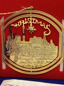 RARO 1991 McLean County (IL) adorno de Navidad - monumentos históricos - #1383 - Imagen 1 de 8