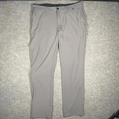 Pantalones de golf TravisMathew para hombre talla 38x31 grises elásticos rendimiento atléticos informales Foto 1 de 4