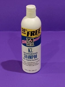 LA Long Aid K7 feuchtigkeitsspendendes Shampoo 12 flüssige Unzen REINIGT BEDINGUNGEN WEICHER... - Bild 1 von 4