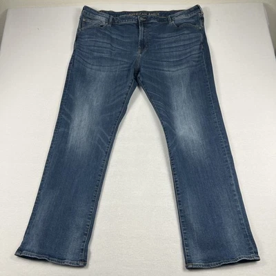 American Eagle Outfitters Denim Blue Jeans Flex Straight Leg Mens 44 X 32 - Image 1 of 4