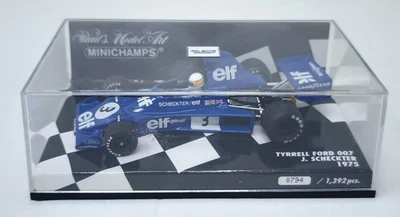 Minichamps 1:43 Jody Scheckter Tyrrell Ford 007 F1 1975 400750003 - Image 1 of 4