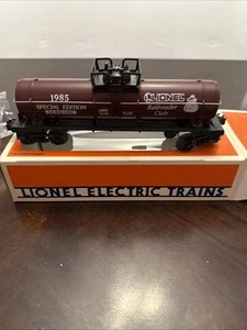 LIONEL 0782 LRRC 1985 INSIDE TRACK SPECIAL EDITION TANK CAR. LN IN BOX. - Picture 1 of 8