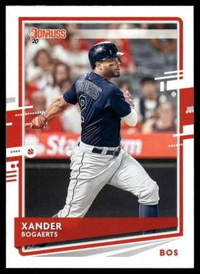 2020 Donruss #75 Xander Bogaerts - Image 1 of 2