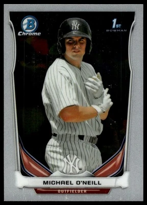 2014 Bowman Chrome Michael O'Neill #BCP48 Prospects - Image 1 of 2