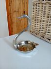 RETRO...SWAN SHAPED.....TEA LIGHT...CANDLE HOLDER..SWAN...SILVER PLATED..?