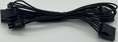 Seasonic Modular Cable 6pin to three Molex connectors cable (SP) - Image 1 of 2