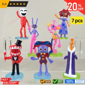 7pcs The Amazing Digital Circus Figure Pomni and Jax Plushie Doll Toys for Kids - Picture 1 of 7
