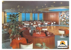 Sky-Bar mit Designer-Stühlen ✴ Hotel Neptun Rostock-Warnemünde ✴ AK ◉ ungelaufen - Bild 1 von 3