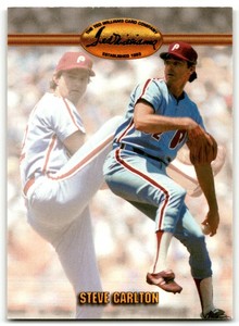 1993 TED WILLIAMS STEVE CARLTON PHILADELPHIA PHILLIES #72