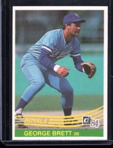 1984 Donruss # 53 George Brett NM-MT,  Free Shipping 