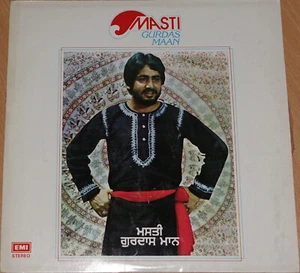Gurdas Maan - Masti - LP Vinyl Record Bhangra Punjabi Folk, Charanjit Ahuja - Picture 1 of 5
