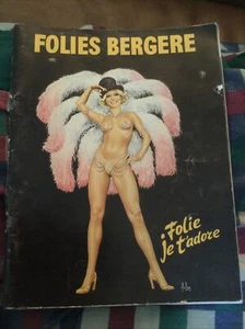 Vintage 1977 FOLIES BERGERE Risqué French Magazine Great Ads - Picture 1 of 12