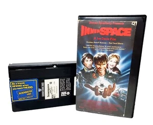 InnerSpace (1987) VHS Tape ~ Blockbuster Rental ~ Joe Dante Steven Spielberg - Imagen 1 de 7