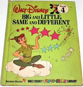 Walt Disney Grande y Pequeño, Mismo y Diferente Vol. 4 vintage - Imagen 1 de 11