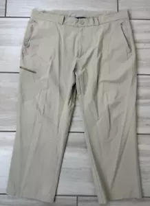 Exofficio Pant Mens 40 Beige Performance Hiking Performance Khakis Nylon Stretch - Picture 1 of 7