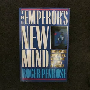 ROGER PENROSE PAPERBACK BOOK THE EMPERORS NEW MIND 1ST EDITION OXFORD 1990 L - Picture 1 of 1
