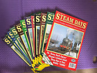Steam Days Magazine 2000 Complete Run Of 12 Issues January   December