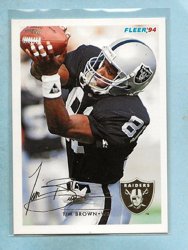TIM BROWN - 1994 Fleer - #232 - Raiders - Comb. Shipping - Image 1 of 1