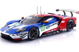 Ixo Ford GT No 68 Le Mans 2017 Hand, Kanaan, Muller Red White Blue 1:18 - Picture 1 of 3