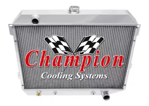 4 Row Aluminum CA Radiator For 70-74 Mopar 26" Core - Picture 1 of 12