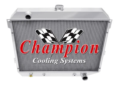 Dodge Coronet 1968-73, cargador 4 filas DR Champion radiador Foto 1 de 4