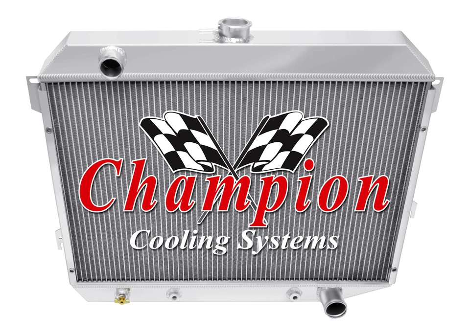 1968 1969 1970 Plymouth GTX 3 Row Champion DR Radiator - Изображение 1 из 4