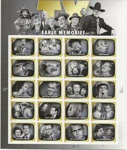 2009 44 cent Early TV full Sheet of 20, Scott #4414, Mint NH - Picture 1 of 1