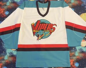 Authentic Vintage Bauer IHL Detroit Vipers Hockey Jersey