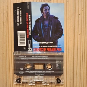 Streets Of Philadelphia (Cassette Tape Single) Bruce Springsteen UK 1994 - Picture 1 of 4