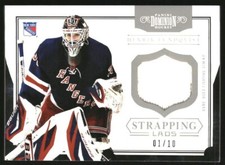 2011-12 Panini Dominion Strapping Lads Jerseys Henrik Lundqvist /10