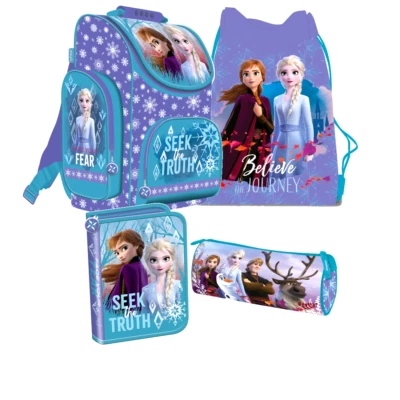 DISNEY FROZEN EISKÖNIGIN 4er* SET SCHULRANZEN RANZEN FEDERMAPPE TASCHE TORNISTER