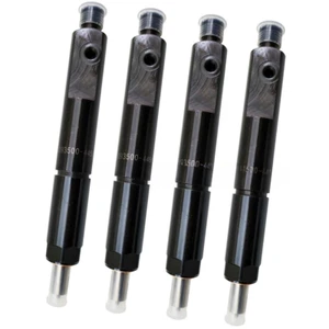 New 4 pcs 093500-4450 Fuel Injector Compatible with TOYOTA 1W/HINO W04D - Picture 1 of 3