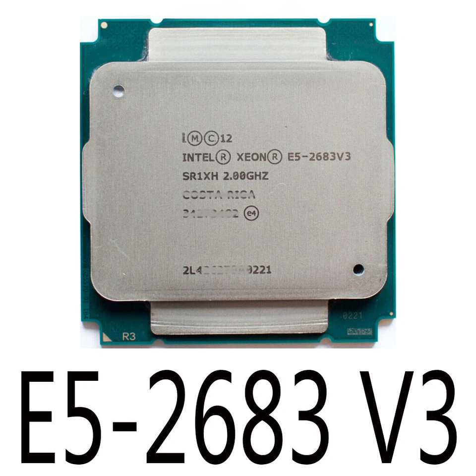 Intel Xeon E5-2683 V3 2.0GHz 14Core 35MB 9.6GT/s SR1XH LGA2011-3 CPU Processor - Image 1 of 1