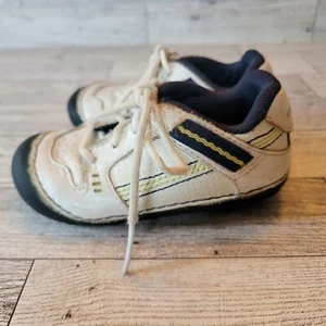 STRIDE RITE Kade Baby Sneakers Athletic Shoes Toddler Boy 4.5 Wide White Walking - Picture 1 of 15