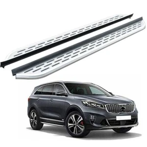 2Pcs Fits for KIA Sorento 2015-2019 Door Side Foot Step Nerf Bar Running Board - Picture 1 of 8