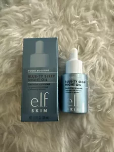 E.L.F. Skin Youth Boosting BLUE-TY Schlaf Nacht Öl glatt & beruhigend 1,0 flüssige Unzen Neu im Karton - Bild 1 von 6