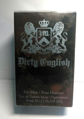 DE COLECCIÓN DIRTY ENGLISH POR JUICY COUTURE 1.7 OZ EDT SPRAY SELLADO RARO DESCONTINUADO Foto 1 de 4