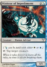 MINISTER OF IMPEDIMENTS Dissension MTG Magic the Gathering Cards DJMagic