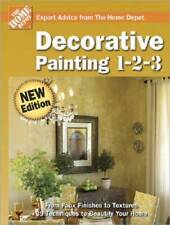 Decorative Painting 1-2-3 (Home Depot 1-2-3) - Hardcover - GOOD