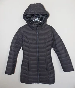 Women's The North Face Down Puffer Parka 550 Fill Goose Down X-Small Gray - Picture 1 of 10