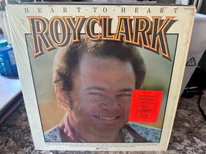 Roy Clark Heart to Heart vinyl LP ABC-Dot 1975 VG+ w/SHRINK - Picture 1 of 2