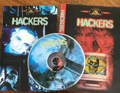 1995 Hackers - Angelina Jolie (dvd)(english-french audio)(disc-inlay only) - Image 1 of 4