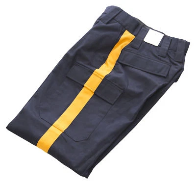 FLYING CROSS Women's Navy LAPD UNHEMMED Intellidry Uniform Pants #49350NJGD NEW - Image 1 of 2