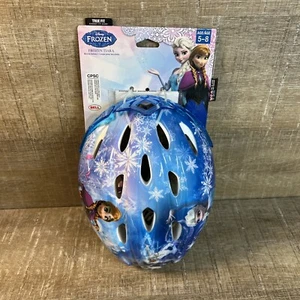 Disney Frozen 3D Tiara Bicycle Helmet Age 5-8 Bell True Fit head Protection Kids - Picture 1 of 9