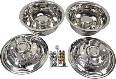 GMC 2011-2021 Silverado Sierra 3500 17" Dually Wheel Simulators Dual Rim Liners - Image 1 of 4