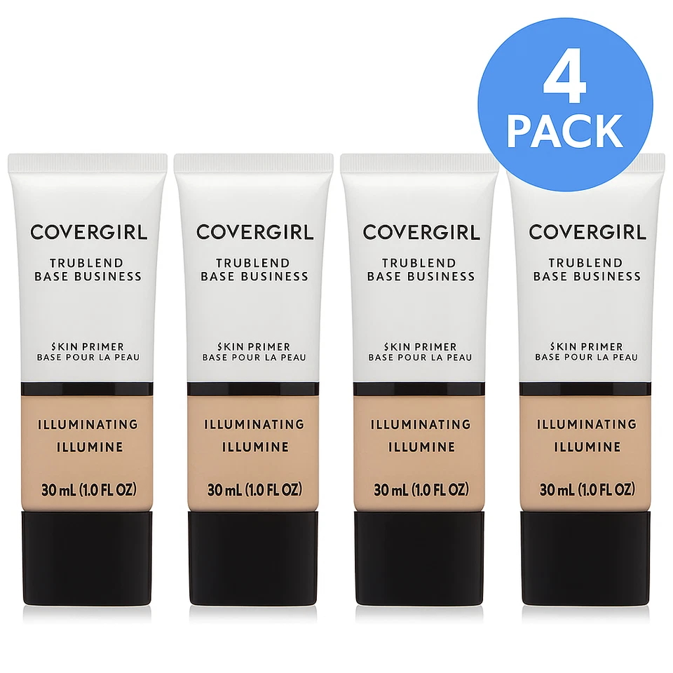CoverGirl Trublend Illuminating Primer 30mL 4 Pack New - Image 1 of 1
