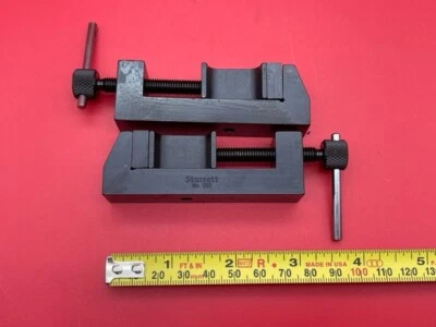 Abrazadera de acero Starrett 160 Toolmakers, capacidad de 2" (50 mm) EN STOCK   Foto 1 de 4