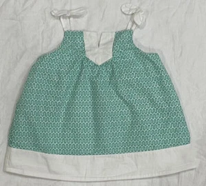 Janie & Jack Palms Villa Girls Geo Tank Top Size 5 in Excellent Condition! - Picture 1 of 7