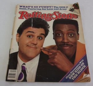 Used Rolling Stone Magazine #564 November 2nd 1989 Jay Leno Arsenio Hall Cover - Picture 1 of 2